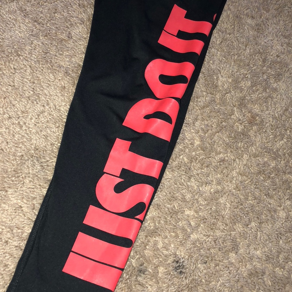 Nike full length fleece legging